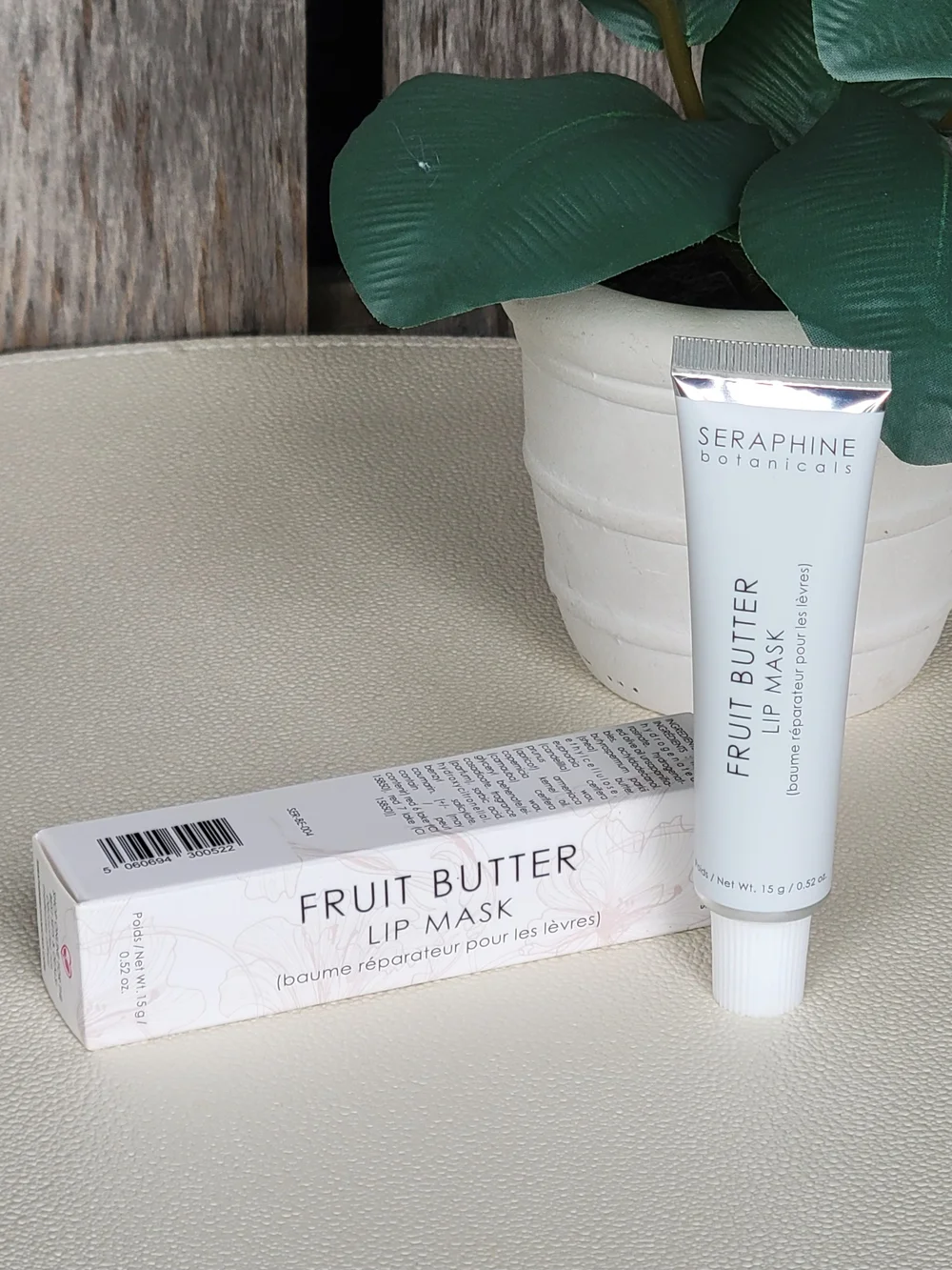 Seraphine Botanicals Fruit Butter Lip Mask - Apricot + Shea Butter Oil